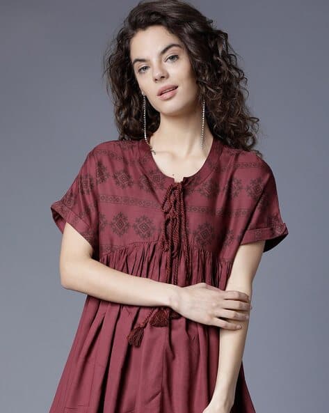 Tokyo Talkies Women Printed Regular Fit Top