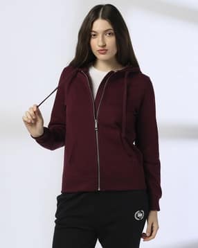 teamspirit Women Regular Fit Zip-Front Hoodie-picture-32