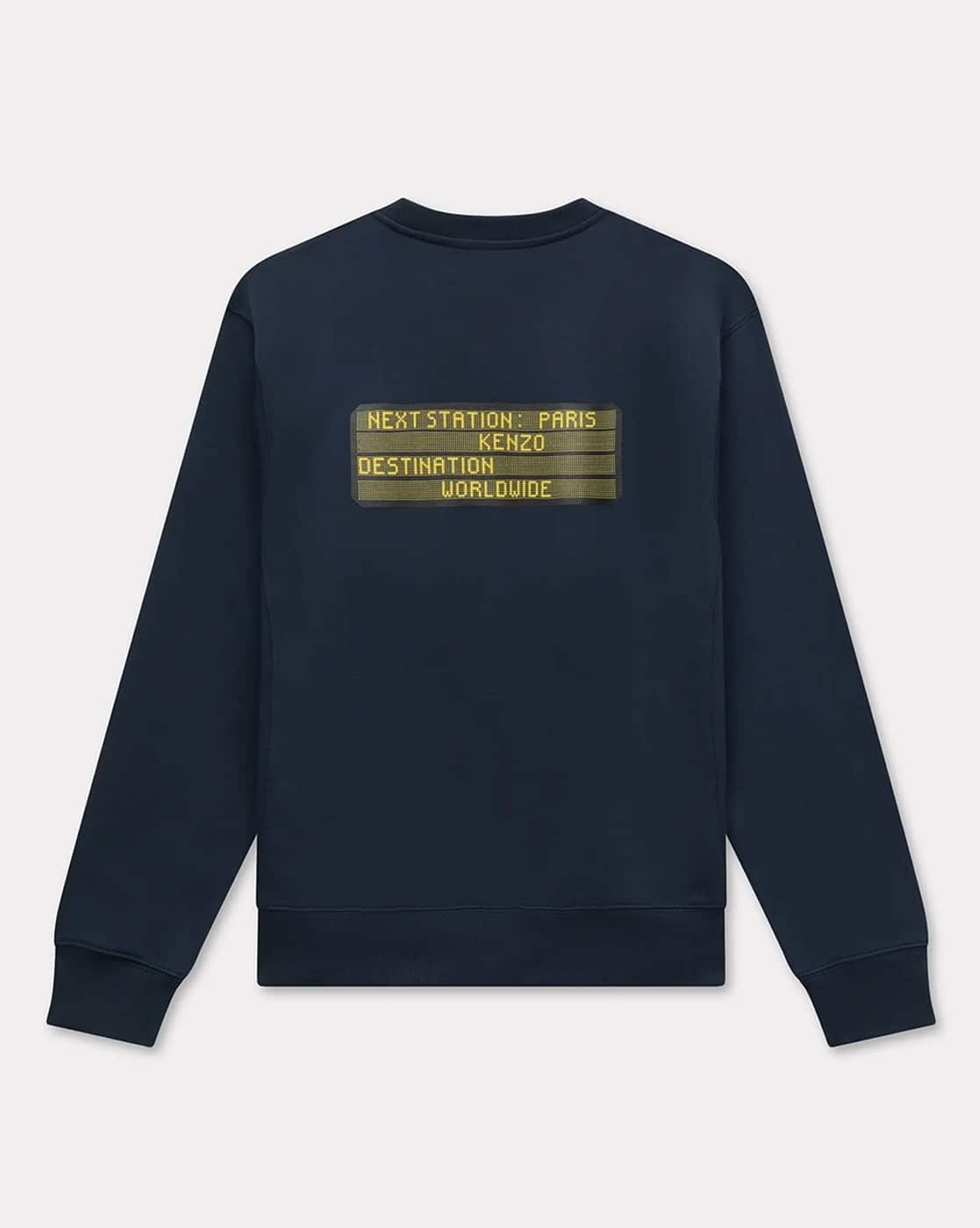 Buy KENZO City Classic Regular Fit Sweatshirt | Black Color Men
