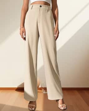 fyre rose Women Straight Fit High-Rise Trousers-picture-33