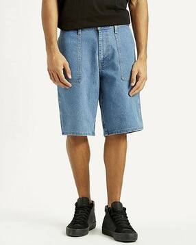 levi's Men Washed Loose Fit Denim Shorts-picture-20