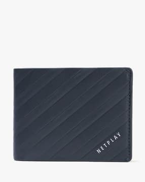 netplay Men Striped Leather Bi-Fold Wallet-picture-29