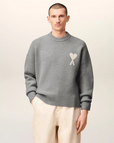 Ami De Coeur Crew-Neck Sweater
