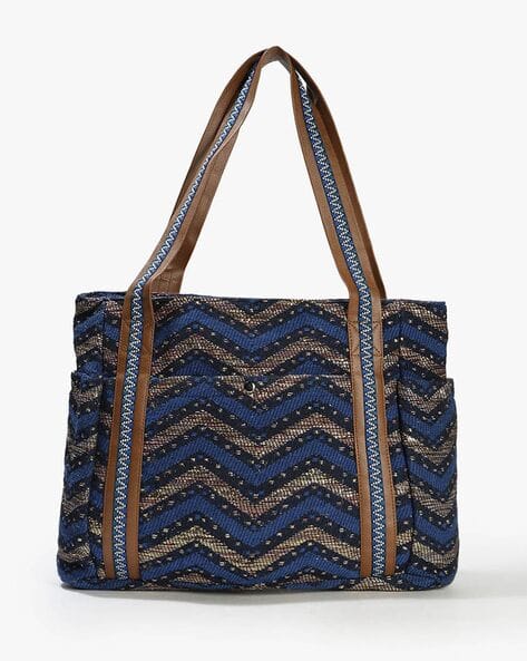 AVAASA Women Patterned Tote Bag