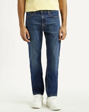Men Mid-Wash Slim Fit Jeans