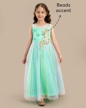 hopscotch Girls Embellished Gown Dress-picture-18
