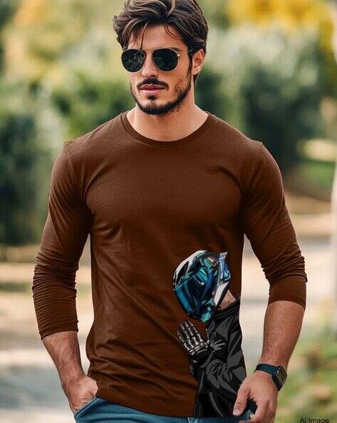 Buda Jeans Co Men Graphic Oversized Fit T-shirt
