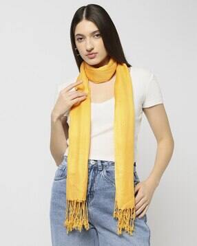 Women Scarf with Tassels