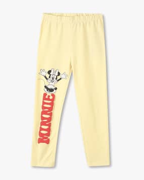 kg frendz Girls Minnie Print Basic Leggings-picture-12