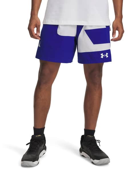 Under Armour Men Woven Graphic Print Zone 7" Shorts
