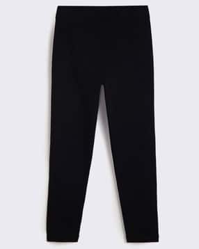 Girls Mid-Rise Leggings with Elasticated Waistband