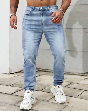 avanova Men Mid-Wash Slim Fit Jeans -picture-47