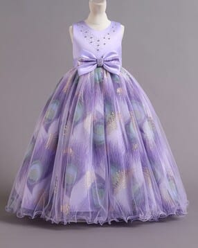 hopscotch Girls Gown Dress-picture-33