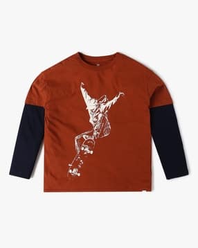 gap kids Graphic Print Relaxed Fit Crew-Neck T-Shirt-picture-13