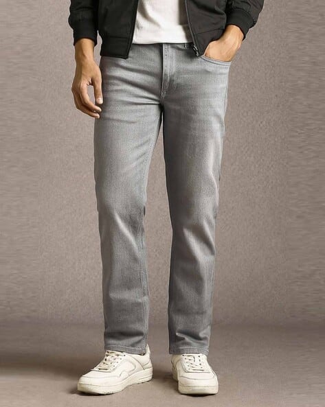 LOUIS PHILIPPE Men Mid-Wash Slim Fit Jeans