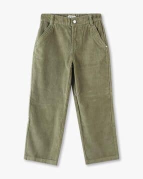 Boys Corduroy Straight Fit Pants