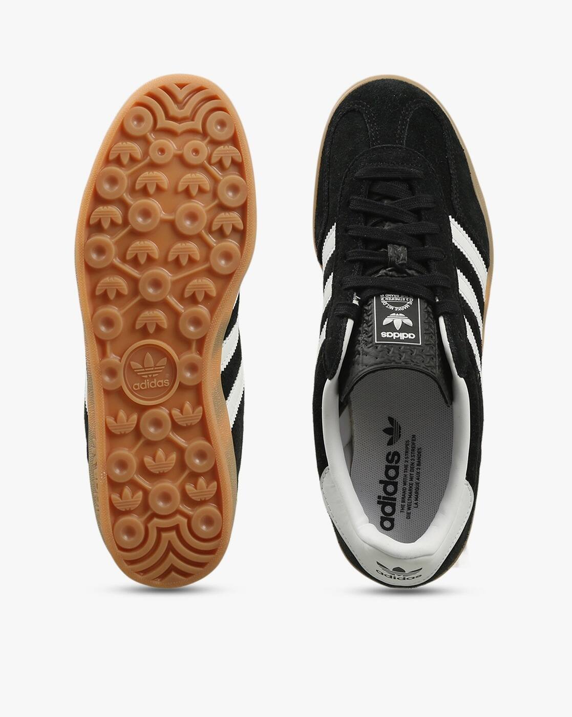 adidas gazelle silver green womens Adidas x Foot Industry Unisex Gazelle Cream White / Black Low Top Sneakers