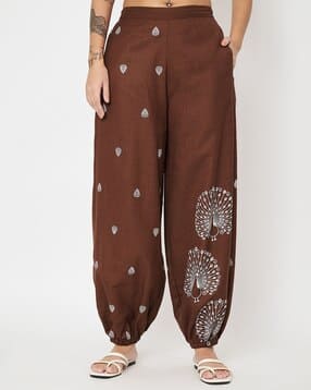 9rasa Women Printed Salwar with Elasticated Waist -picture-21