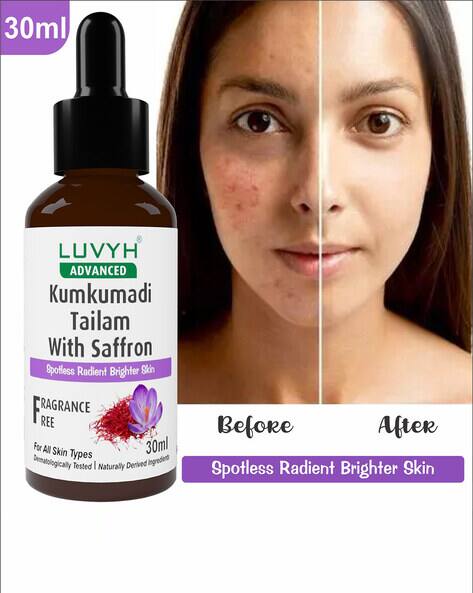 LUVYH Women Kumkumadi Tailam with Saffron Serum