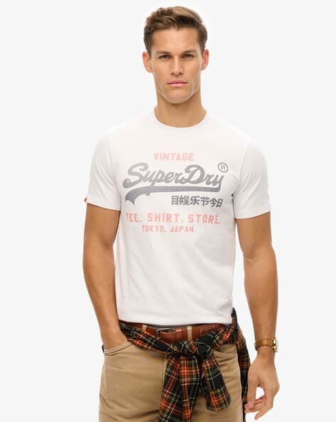 Men Vl Heritage Relaxed Fit Crew-Neck T-Shirt