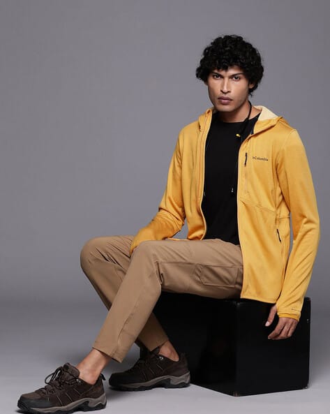 Men Park View Fleece Full-Zip Hoodie Fleece Top