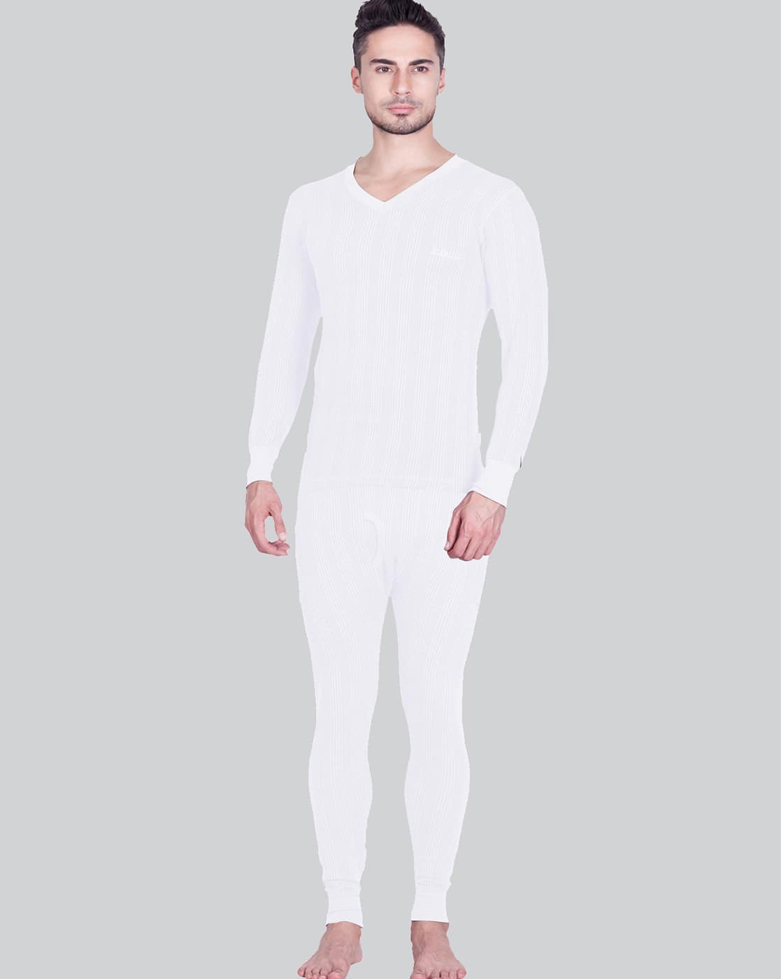 Buy White Thermal Wear for Men by LUX INFERNO Online