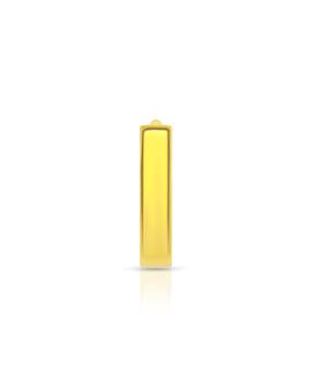 whp jewellers Men Gold-Toned Hoop Earrings-picture-40