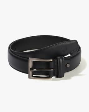 Men Belt with Buckle Closure