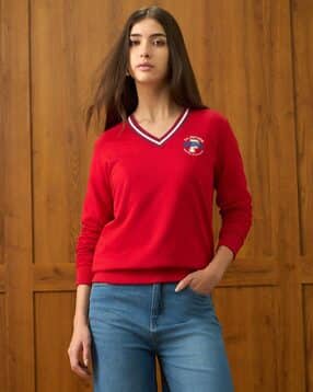 u.s. polo assn. Women Regular Fit Round-Neck Sweatshirt -picture-53