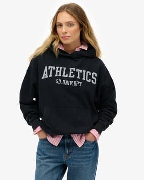 superdry Women Athletic ESS Relaxed Fit Hoodie-picture-12
