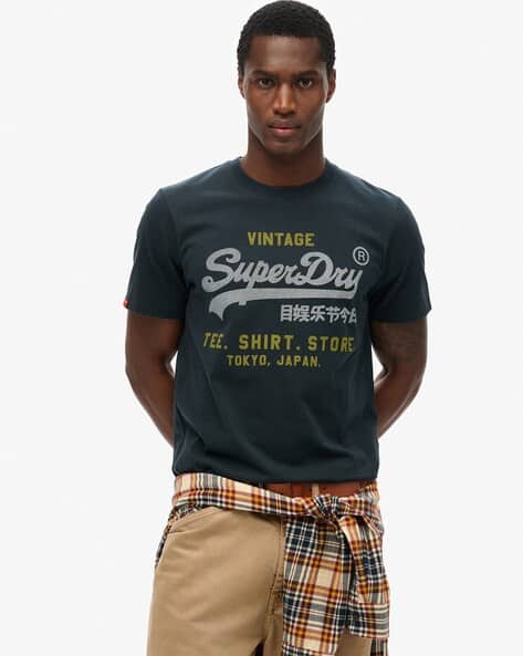 Men Vl Heritage Relaxed Fit Crew-Neck T-Shirt