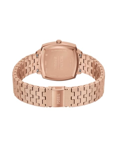 Nick Jonas x Fossil Machine Luxe Rose Gold Watch -LE1226