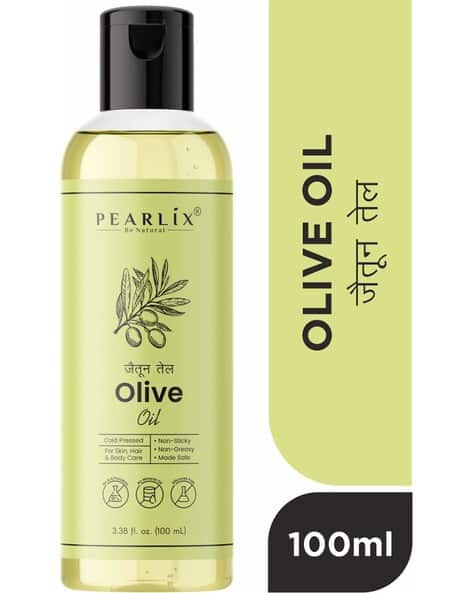PEARLIX BE NATURAL Olive Organic Cold Pressed Hair Oil