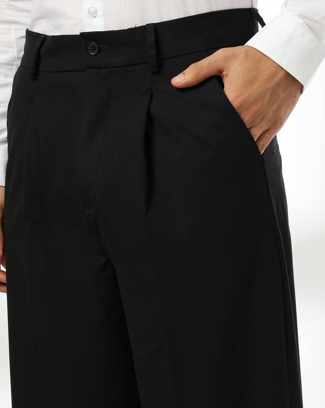Buy Navy Blue Trousers & Pants for Men by NETPLAY Online | Ajio.com