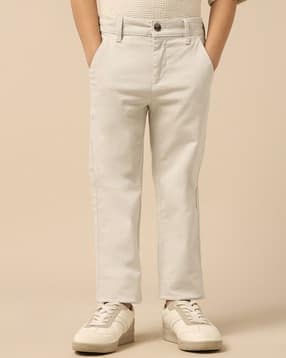 u.s. polo assn. Boys Straight Fit Flat-Front Trousers-picture-48