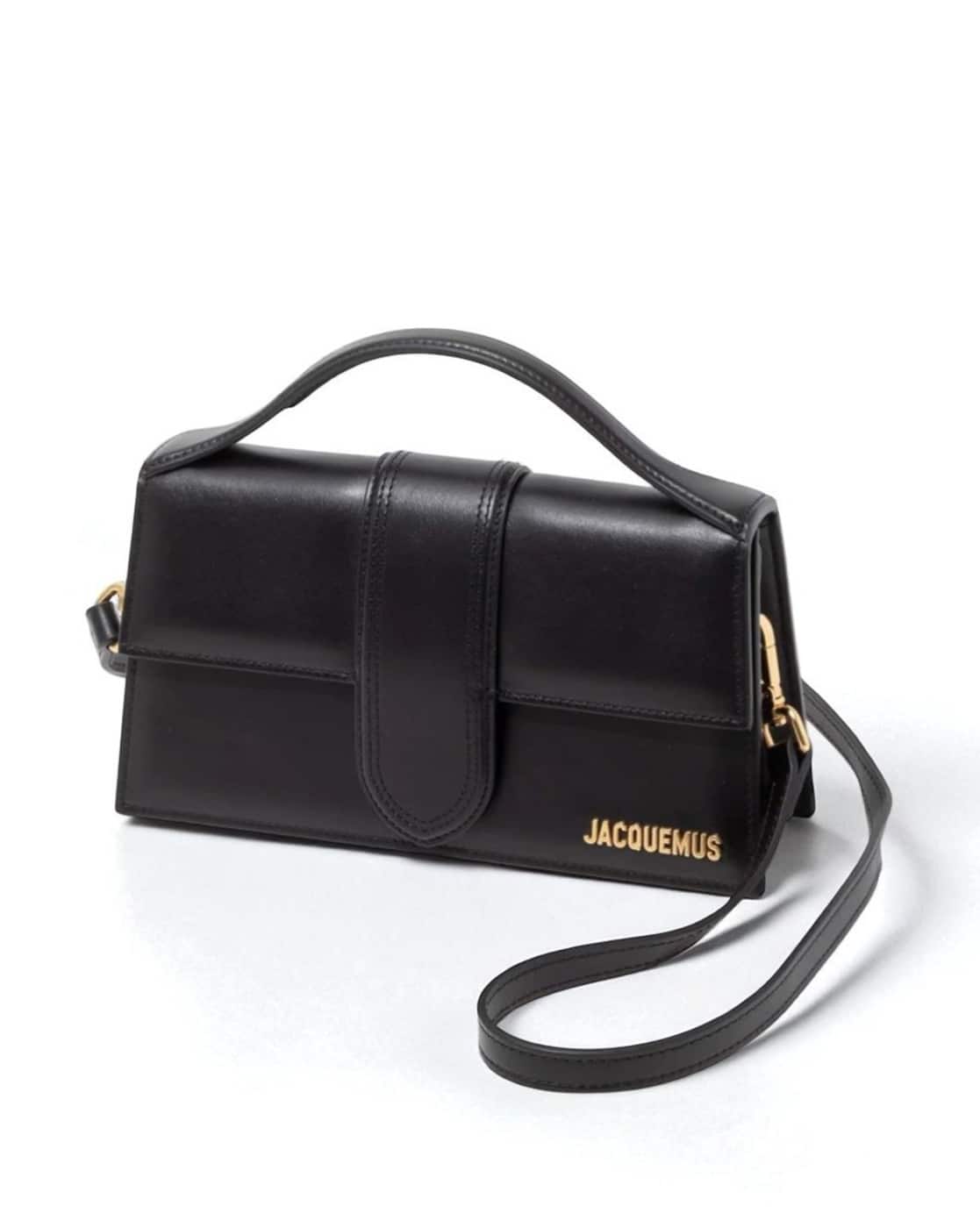 Buy Jacquemus Bambino Large Crossbody Bag | Black Color Women