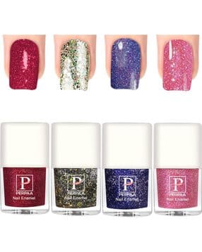 Women Glitter Light Reflective Sparkly Gel Nail Polish-image-27