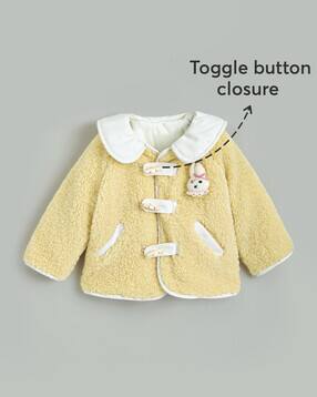 hopscotch Girls Button Closure Trench Coat-picture-30