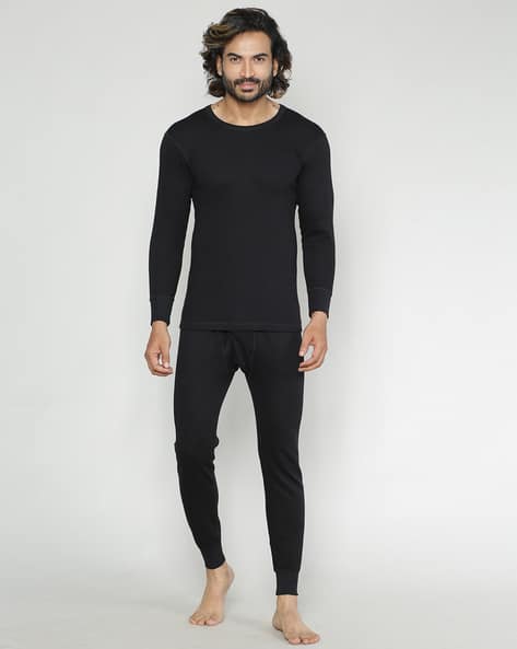 Buy Black Thermal Wear for Men by LUX INFERNO Online