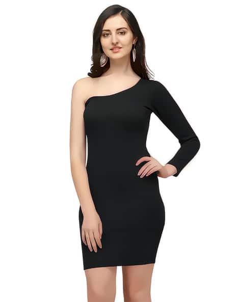 LEIA Women One-Shoulder Bodycon Dress