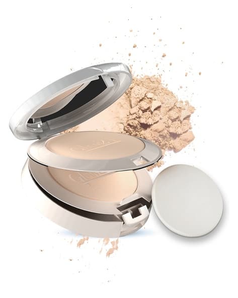 Glam 21 Women 2in1 Matte and Shimmer Compact Powder - Natural-02