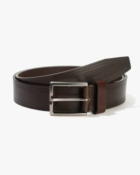 netplay Men Leather Belt with Buckle Closure-picture-20