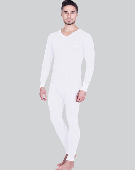 Buy White Thermal Wear for Men by LUX INFERNO Online