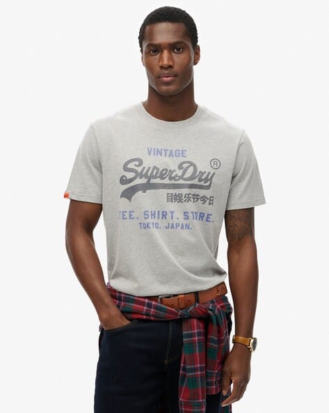 Men Vl Heritage Relaxed Fit Crew-Neck T-Shirt