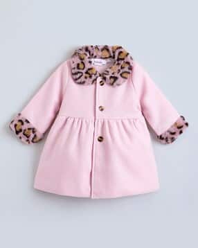 Girls Slip-On Style Trench Coat-image-48