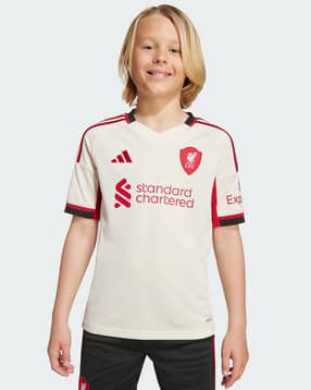 Liverpool Football Club Relaxed Fit Round-Neck Jersey-image-5