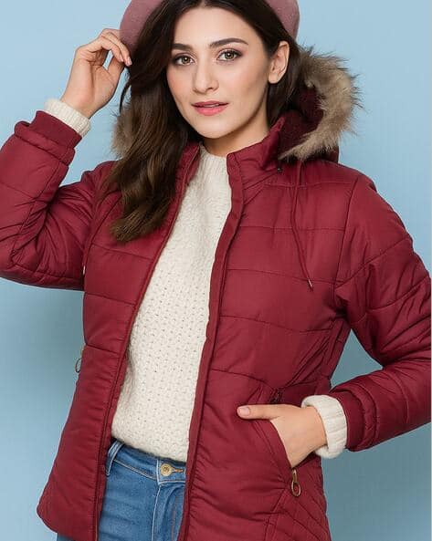 LEIA Women Regular Fit Hooded Jacket
