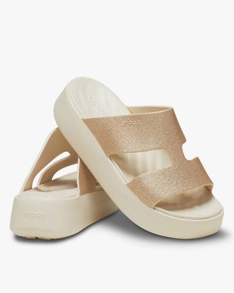 Women Getaway Embellished H-Strap Platform Sandals