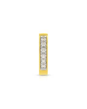 whp jewellers Men Gold Toned Hoop Earrings-picture-46