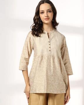 siyahi Women All-Over Floral Print Relaxed Fit Tunic-picture-52